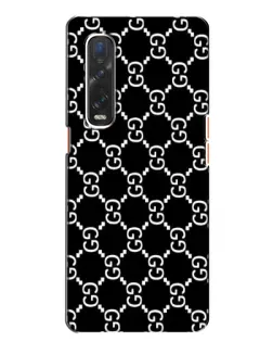 Чехол для OPPO Find X2 с картинкой «Gucci — сетчатый паттерн» Чехол для OPPO Find X2 с картинкой «Gucci — сетчатый паттерн»