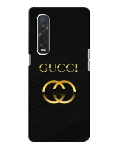 Чехол для OPPO Find X2 с картинкой «Золотой логотип Gucci» Чехол для OPPO Find X2 с картинкой «Золотой логотип Gucci»