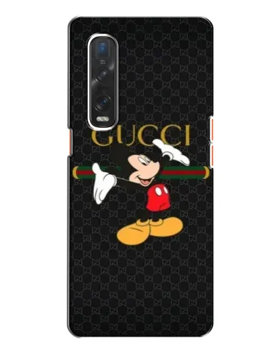 Чехол для OPPO Find X2 с картинкой «Микки Маус Gucci» Чехол для OPPO Find X2 с картинкой «Микки Маус Gucci»