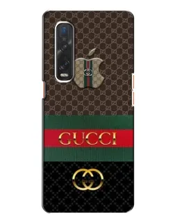Чехол для OPPO Find X2 с картинкой «Gucci — брендированный десерт» Чехол для OPPO Find X2 с картинкой «Gucci — брендированный десерт»