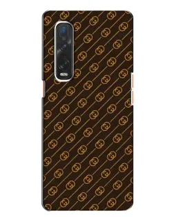 Чехол для OPPO Find X2 с картинкой «Gucci — золотые диагонали» Чехол для OPPO Find X2 с картинкой «Gucci — золотые диагонали»