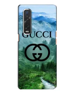 Чехол для OPPO Find X2 с картинкой «Gucci — горный пейзаж» Чехол для OPPO Find X2 с картинкой «Gucci — горный пейзаж»