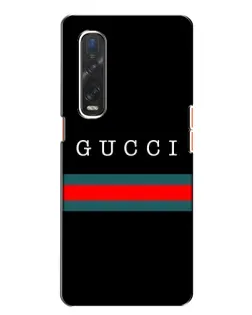 Чехол для OPPO Find X2 с картинкой «Gucci — красный пояс» Чехол для OPPO Find X2 с картинкой «Gucci — красный пояс»