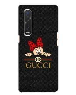 Чехол для OPPO Find X2 с картинкой «Минни Маус Gucci — черный» Чехол для OPPO Find X2 с картинкой «Минни Маус Gucci — черный»