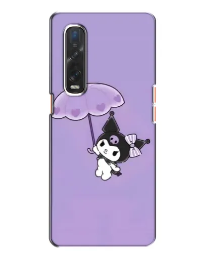 Чехол для OPPO Find X2 с картинкой «Kuromi с зонтиком» Чехол для OPPO Find X2 с картинкой «Kuromi с зонтиком»