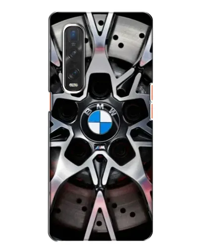 Чехол для OPPO Find X2 с картинкой «BMW — деталь диска» Чехол для OPPO Find X2 с картинкой «BMW — деталь диска»