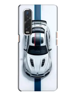 Чехол для OPPO Find X2 с картинкой «Вид сверху — BMW M» Чехол для OPPO Find X2 с картинкой «Вид сверху — BMW M»