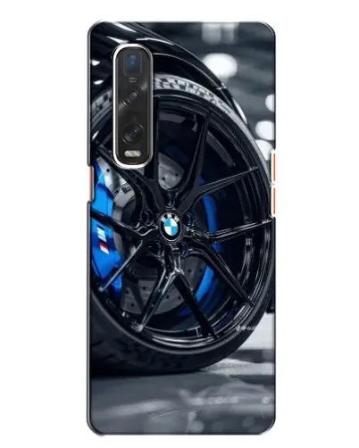 Чехол для OPPO Find X2 с картинкой «Колесо BMW вблизи» Чехол для OPPO Find X2 с картинкой «Колесо BMW вблизи»