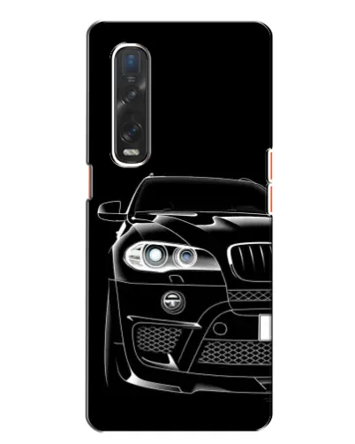 Чехол для OPPO Find X2 с картинкой «Темный силуэт BMW» Чехол для OPPO Find X2 с картинкой «Темный силуэт BMW»
