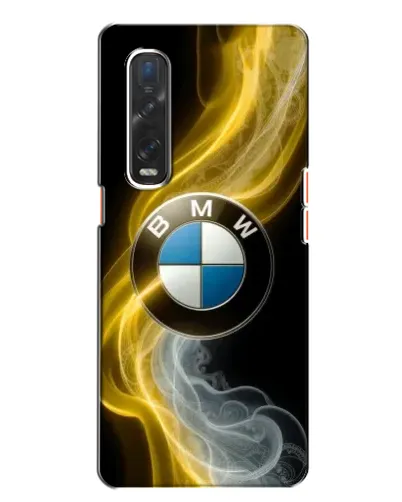 Чехол для OPPO Find X2 с картинкой «Золотистый дым BMW» Чехол для OPPO Find X2 с картинкой «Золотистый дым BMW»