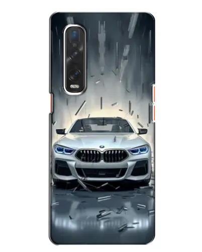 Чехол для OPPO Find X2 с картинкой «BMW в свете фар» Чехол для OPPO Find X2 с картинкой «BMW в свете фар»
