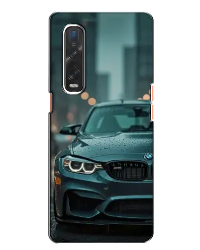 Чехол для OPPO Find X2 с картинкой «BMW в огнях города» Чехол для OPPO Find X2 с картинкой «BMW в огнях города»