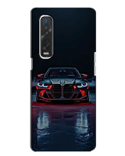 Чехол для OPPO Find X2 с картинкой «BMW на мокрой дороге» Чехол для OPPO Find X2 с картинкой «BMW на мокрой дороге»