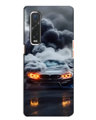 Чехол для OPPO Find X2 с картинкой «BMW в дыму» Чехол для OPPO Find X2 с картинкой «BMW в дыму»