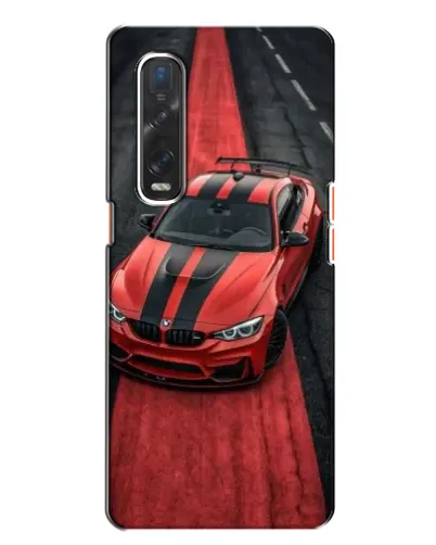 Чехол для OPPO Find X2 с картинкой «BMW на красной дорожке» Чехол для OPPO Find X2 с картинкой «BMW на красной дорожке»