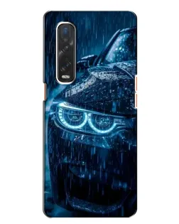 Чехол для OPPO Find X2 с картинкой «BMW под дождем»