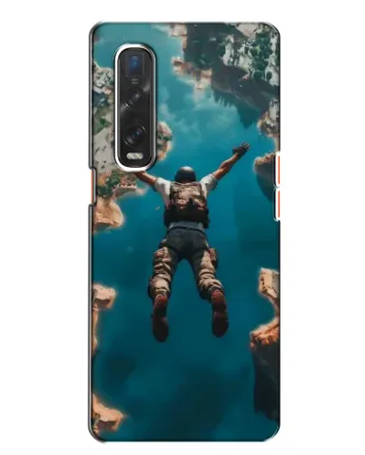 Чехол для OPPO Find X2 с картинкой «PUBG — свободное падение» Чехол для OPPO Find X2 с картинкой «PUBG — свободное падение»
