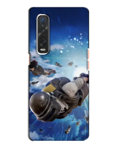 Чехол для OPPO Find X2 с картинкой «Десант PUBG — прыжок» Чехол для OPPO Find X2 с картинкой «Десант PUBG — прыжок»