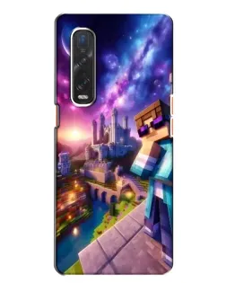Чохол для OPPO Find X2 з картинкою «Стів та космос» Чохол для OPPO Find X2 з картинкою «Стів та космос»
