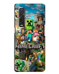 Чохол для OPPO Find X2 з картинкою «Замок Minecraft» Чохол для OPPO Find X2 з картинкою «Замок Minecraft»