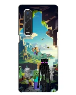 Чохол для OPPO Find X2 з картинкою «Ендермен у лісі» Чохол для OPPO Find X2 з картинкою «Ендермен у лісі»