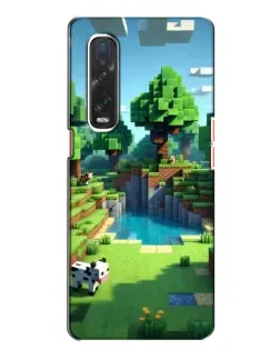 Чохол для OPPO Find X2 з картинкою «Minecraft літній день» Чохол для OPPO Find X2 з картинкою «Minecraft літній день»