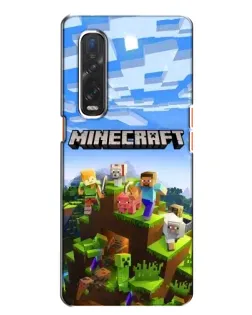 Чохол для OPPO Find X2 з картинкою «Minecraft класичний світ» Чохол для OPPO Find X2 з картинкою «Minecraft класичний світ»