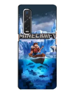 Чохол для OPPO Find X2 з картинкою «Minecraft льодянийсвіт» Чохол для OPPO Find X2 з картинкою «Minecraft льодянийсвіт»