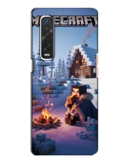 Чохол для OPPO Find X2 з картинкою «Зимовий Minecraft» Чохол для OPPO Find X2 з картинкою «Зимовий Minecraft»