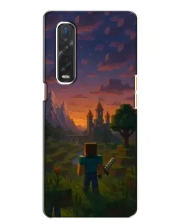 Чохол для OPPO Find X2 з картинкою «Стів біля вежі» Чохол для OPPO Find X2 з картинкою «Стів біля вежі»