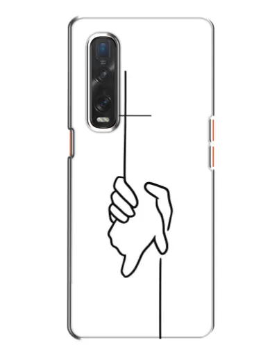 Чехол для OPPO Find X2 с картинкой «Рука держит» Чехол для OPPO Find X2 с картинкой «Рука держит»
