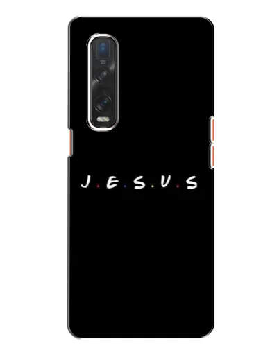 Чехол для OPPO Find X2 с картинкой «Точки веры J.E.S.U.S.» Чехол для OPPO Find X2 с картинкой «Точки веры J.E.S.U.S.»
