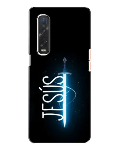 Чехол для OPPO Find X2 с картинкой «Меч Духа Jesus» Чехол для OPPO Find X2 с картинкой «Меч Духа Jesus»