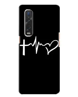 Чехол для OPPO Find X2 с картинкой «Пульс веры» Чехол для OPPO Find X2 с картинкой «Пульс веры»
