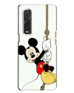 Чохол для OPPO Find X2 з картинкою «Mickey на канаті»