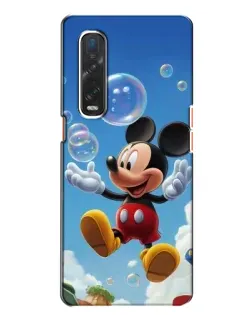 Чехол для OPPO Find X2 с картинкой «Mickey и мыльные пузыри» Чехол для OPPO Find X2 с картинкой «Mickey и мыльные пузыри»