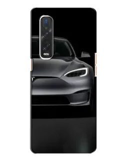 Чехол для OPPO Find X2 с картинкой «Tesla Model S Look» Чехол для OPPO Find X2 с картинкой «Tesla Model S Look»