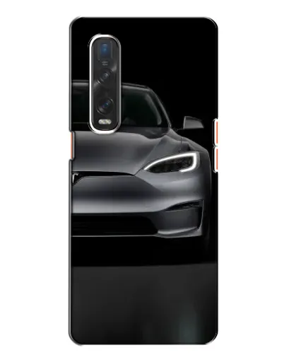 Чехол для OPPO Find X2 с картинкой «Tesla Model S Look»