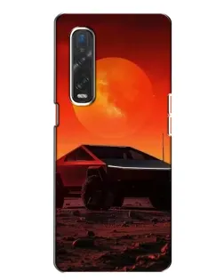 Чехол для OPPO Find X2 с картинкой «Cybertruck на Марсе» Чехол для OPPO Find X2 с картинкой «Cybertruck на Марсе»