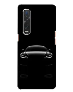 Чехол для OPPO Find X2 с картинкой «Силуэт Tesla Night» Чехол для OPPO Find X2 с картинкой «Силуэт Tesla Night»