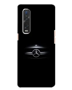 Чехол для OPPO Find X2 с картинкой «Mercedes — абстрактные линии» Чехол для OPPO Find X2 с картинкой «Mercedes — абстрактные линии»