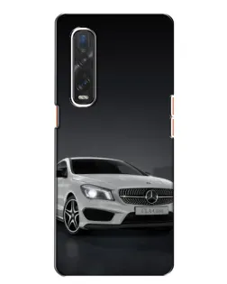 Чехол для OPPO Find X2 с картинкой «Mercedes AMG GT Silver» Чехол для OPPO Find X2 с картинкой «Mercedes AMG GT Silver»