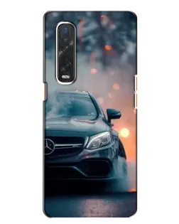 Чехол для OPPO Find X2 с картинкой «Mercedes — ночной город» Чехол для OPPO Find X2 с картинкой «Mercedes — ночной город»