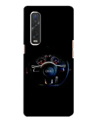 Чехол для OPPO Find X2 с картинкой «Салон Audi — руль» Чехол для OPPO Find X2 с картинкой «Салон Audi — руль»