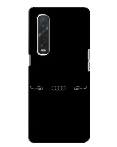 Чехол для OPPO Find X2 с картинкой «Audi — световой подпись» Чехол для OPPO Find X2 с картинкой «Audi — световой подпись»