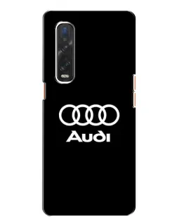Чехол для OPPO Find X2 с картинкой «Классическое лого Audi» Чехол для OPPO Find X2 с картинкой «Классическое лого Audi»