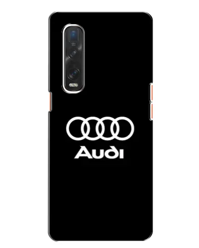 Чехол для OPPO Find X2 с картинкой «Классическое лого Audi» Чехол для OPPO Find X2 с картинкой «Классическое лого Audi»