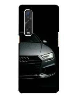 Чехол для OPPO Find X2 с картинкой «Audi — детализация кузова» Чехол для OPPO Find X2 с картинкой «Audi — детализация кузова»