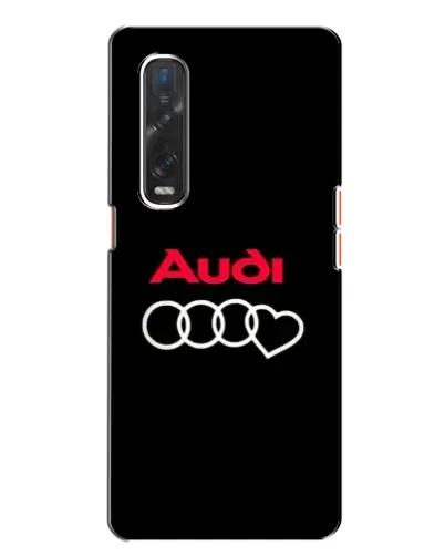 Чехол для OPPO Find X2 с картинкой «Логотип Audi Heart» Чехол для OPPO Find X2 с картинкой «Логотип Audi Heart»