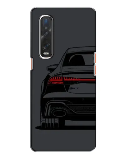 Чехол для OPPO Find X2 с картинкой «Задняя часть Audi — арт» Чехол для OPPO Find X2 с картинкой «Задняя часть Audi — арт»